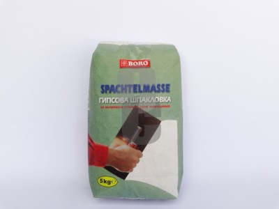 Боро гипсова шпакловка -  5кг.                                                                                                                                                                                                                                                                              